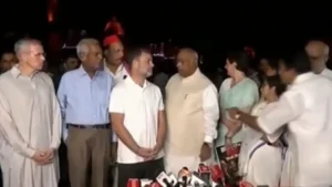 INDIA Alliance Leaders Meet President